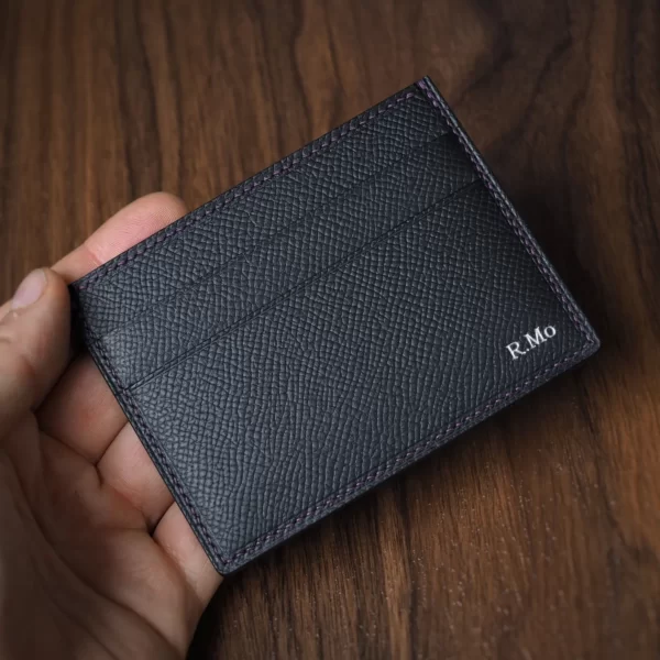 Carbon Fiber and Leather Passport Holder Wallet by Londono